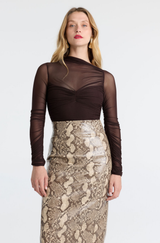 Erica Snake Skirt