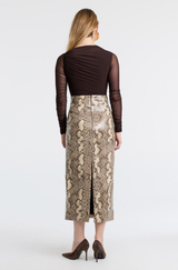 Erica Snake Skirt
