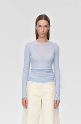 Natashas T-Shirt Cashmere Blue