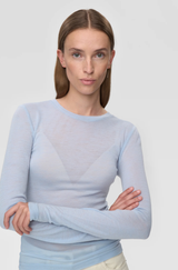 Natashas T-Shirt Cashmere Blue