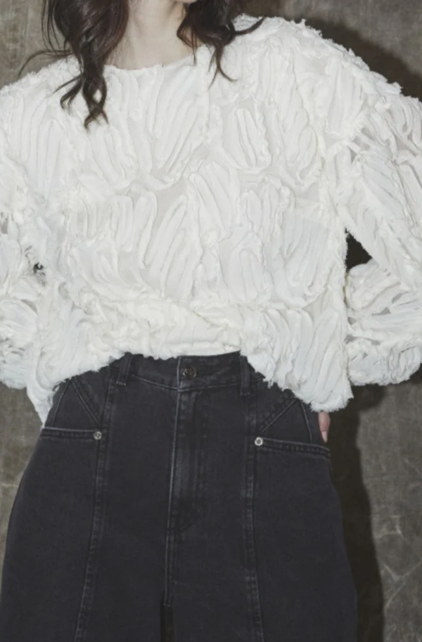 Shania Fluffy Blouse