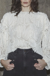 Shania Fluffy Blouse