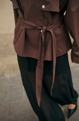 Dana Short Trench Jacket