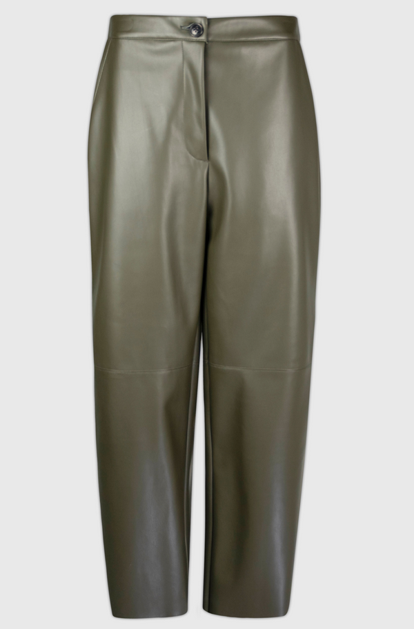 Lana Faux Leather Trousers