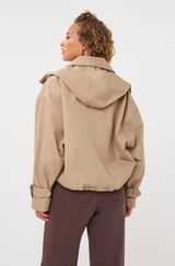 Wren Hooded Trench