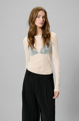 Rita Boat Neck White