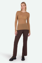 Natashas Sheer Jumper Beige