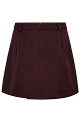 Luna Pocket Skirt Winered