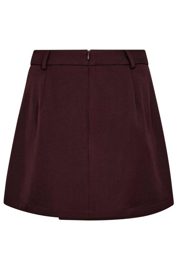 Luna Pocket Skirt Winered