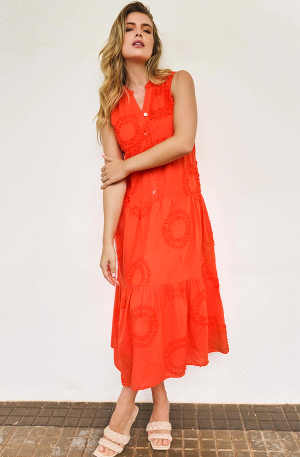 York Dress Orange
