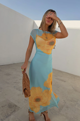 Poppy Mesh Luna Dress