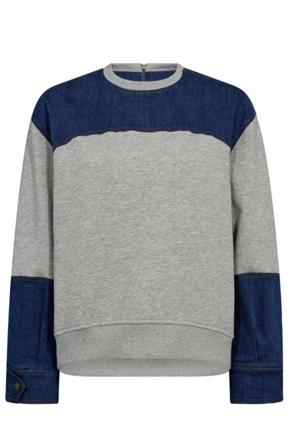 Candiz denim sweater