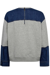 Candiz denim sweater