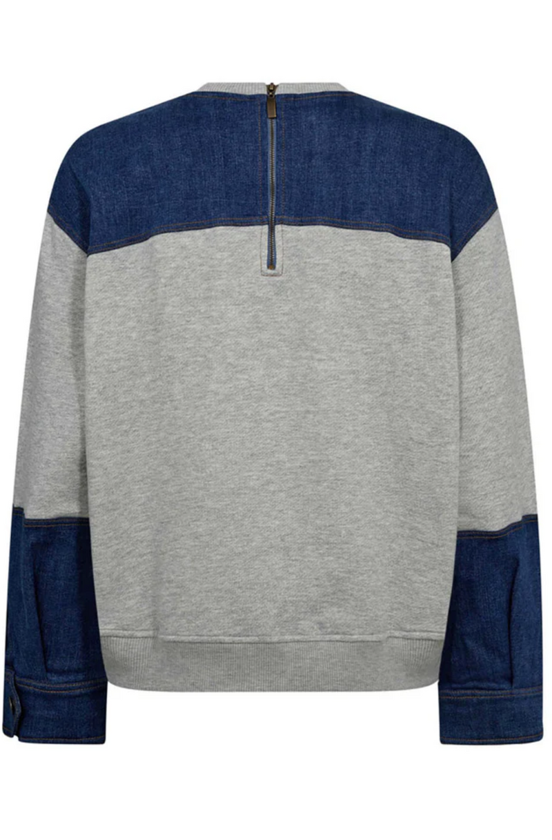 Candiz denim sweater