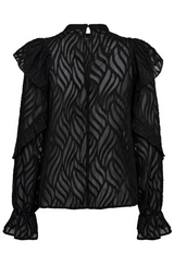 Rochelle fril blouse