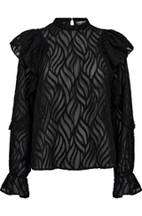 Rochelle fril blouse