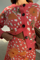 Coral Poppy Cardigan
