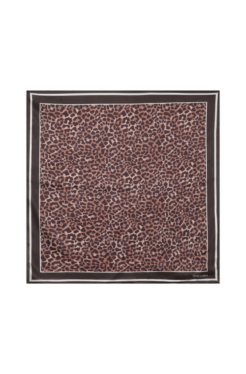 Septembre Leopard Scarf