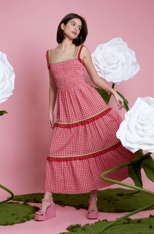 Filippa Gingham Midaxi