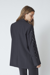 Vola Eyelet Blazer