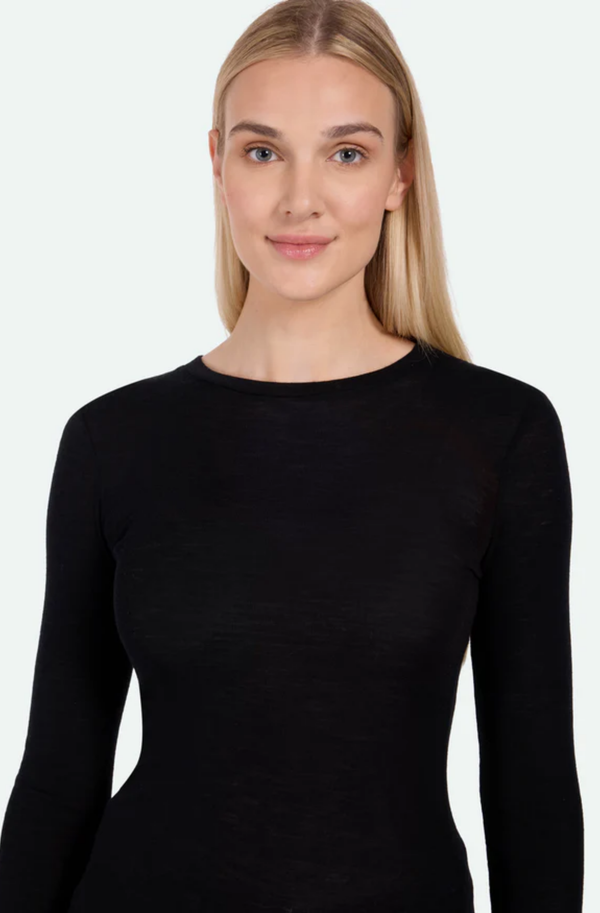 Natashas Sheer Jumper Black