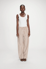 Volute Strip Pants Mocha