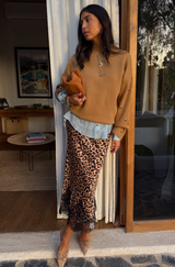 Leopard Lace Maeve Skirt