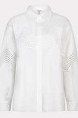 Poplin Lace Blouse