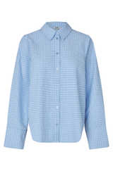 Phoebe Check Shirt in Blue