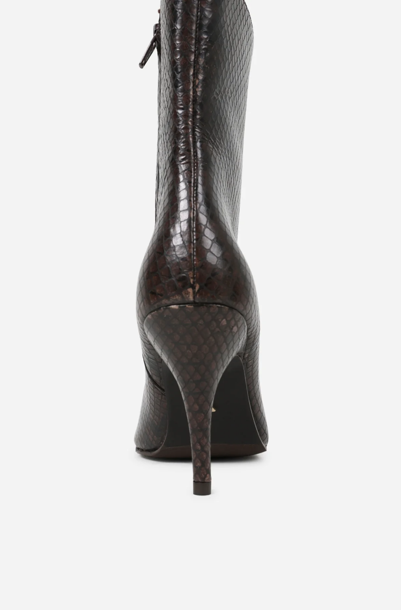 Aly-cia Snake print boots