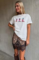 Cowboy Boot Tee