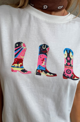 Cowboy Boot Tee