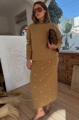 Evie Studded Knit Jumper