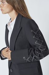 Vola Eyelet Blazer