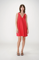 Wynette Dress Red
