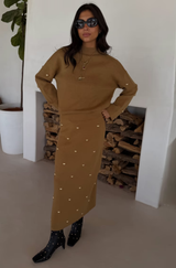 Evie Studded Knit Jumper