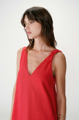 Wynette Dress Red