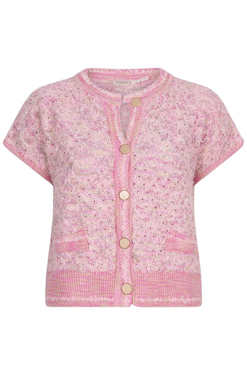 Rose Sleeveless Cardigan