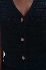 Vincennes Navy Vest