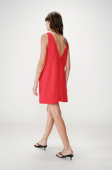 Wynette Dress Red