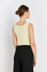 Noa Knit Top Yellow