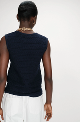 Vincennes Navy Vest