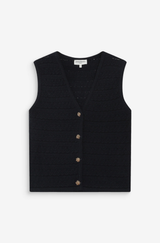 Vincennes Navy Vest