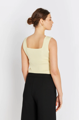 Noa Knit Top Yellow