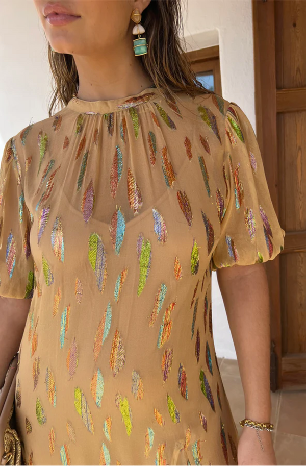 Sparkle Jacquard Bibi Dress