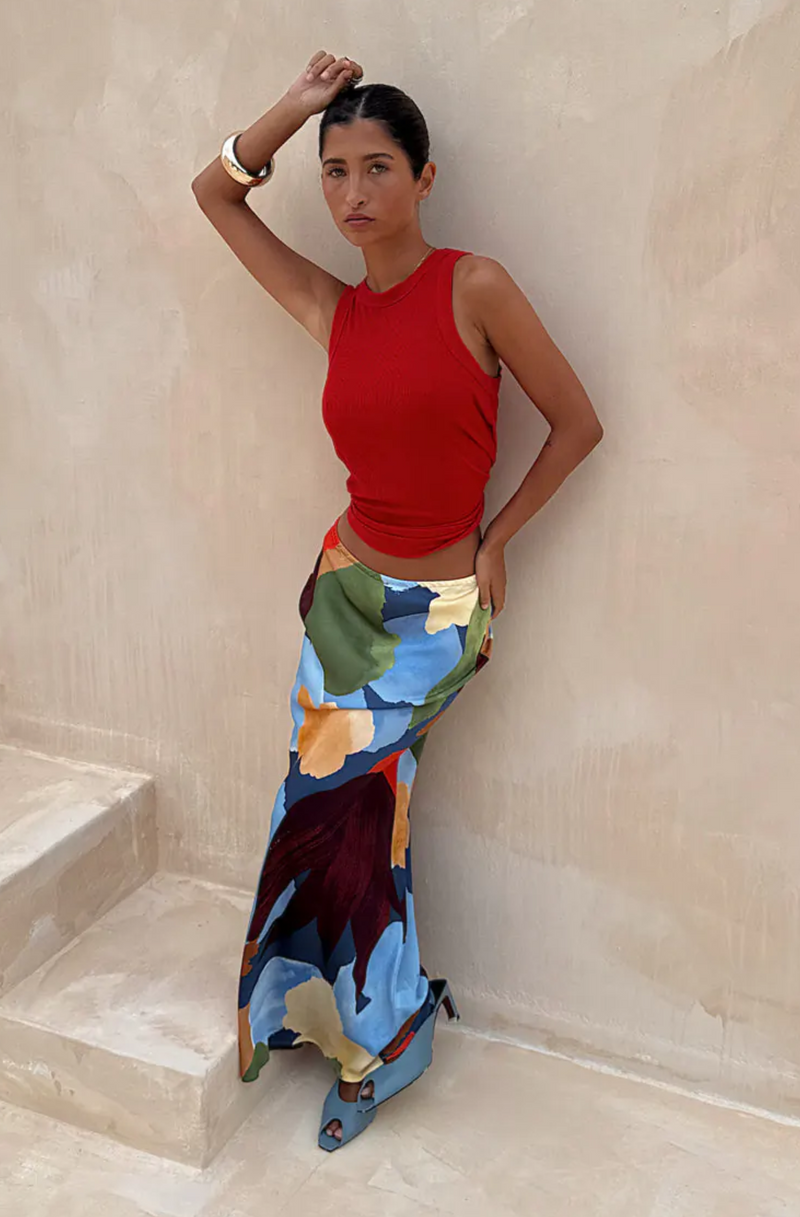 Dorris Abstract Skirt