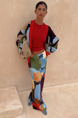 Dorris Abstract Skirt