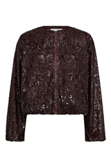 Sophie Sequin Balloon Jacket