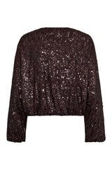Sophie Sequin Balloon Jacket