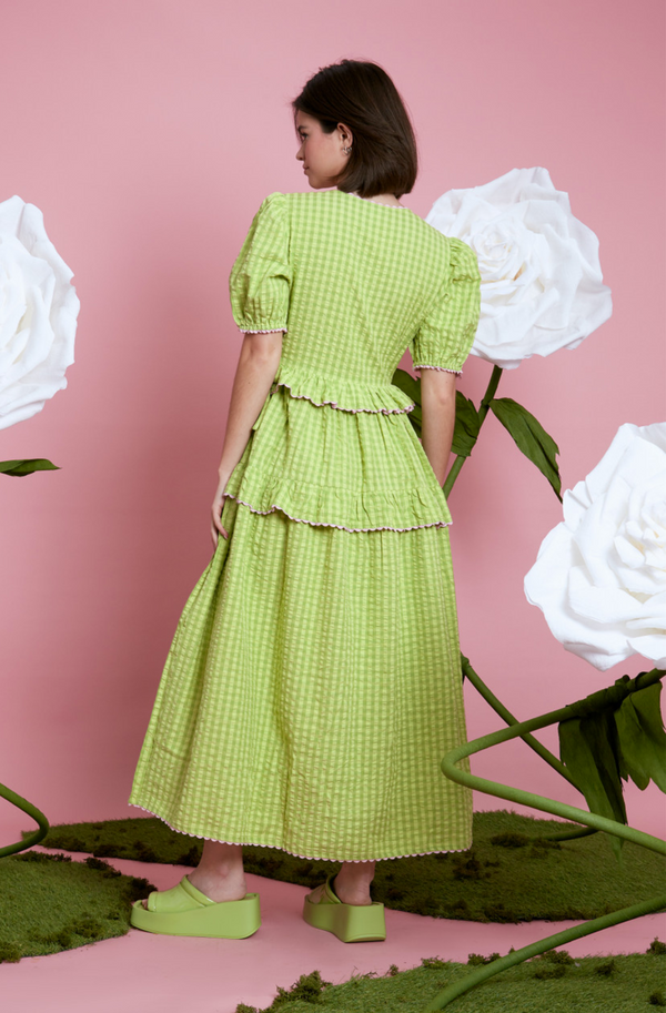 RicRac Gingham Dress
